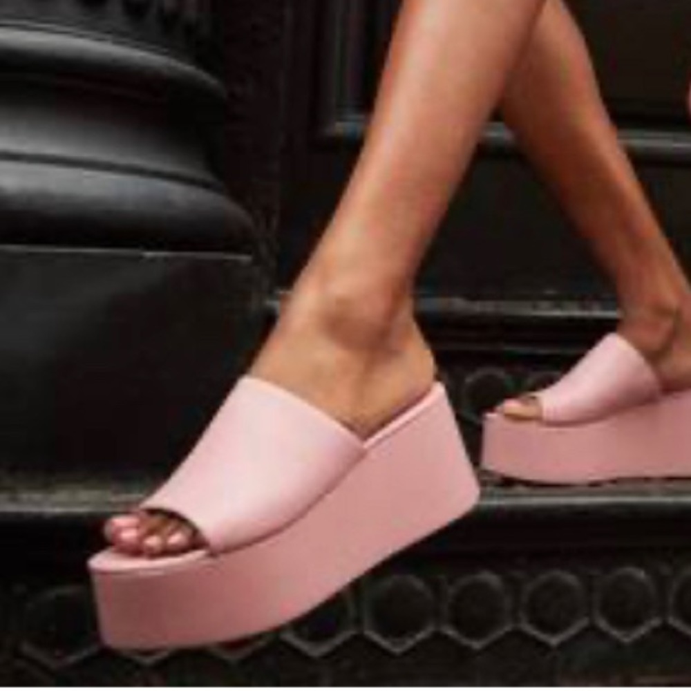 Steve Madden - Christa platform pink sandal